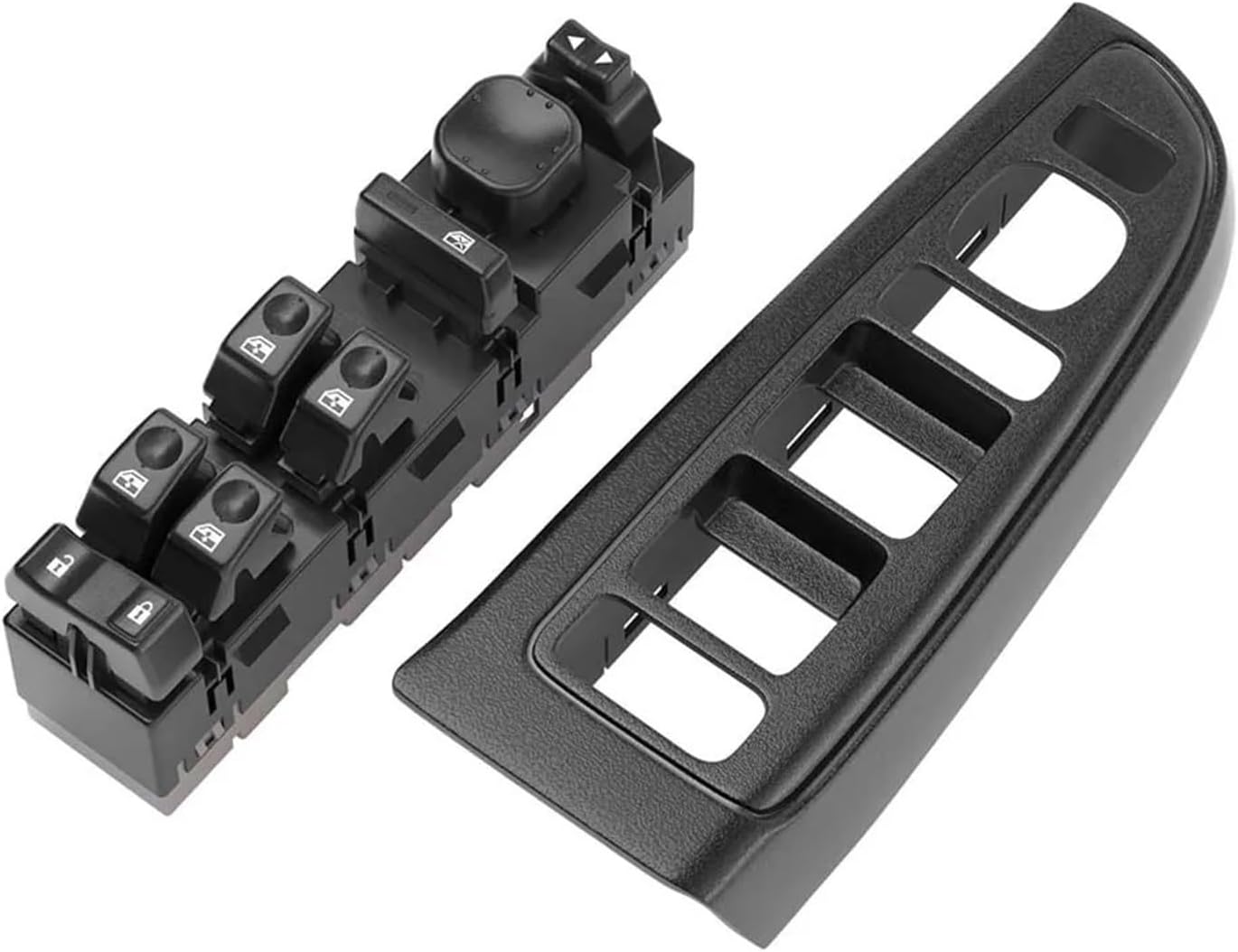 15883319 Master Power Window Switch Mirror Switch Compatible For Hummer H2 For Chevrolet Tahoe Suburban Avalanche For GMC Yukon Sierra 2003-2006(Red)