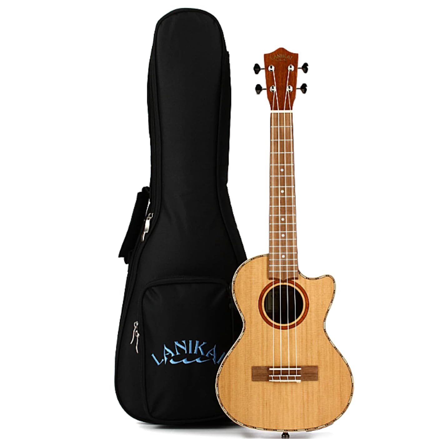 Lanikai, 4-String Ukulele, Natural (CDST-CET)