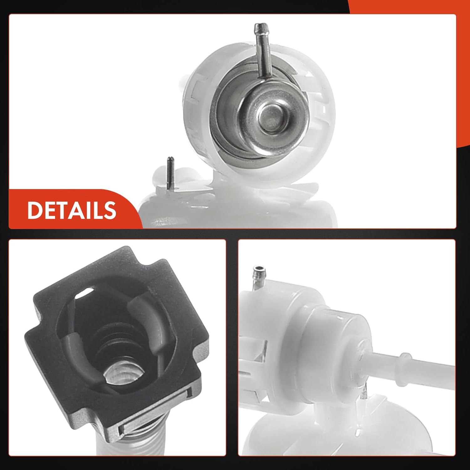 A-Premium Fuel Filter Assembly Compatible with BMW E83 Series X3, 2004 2005 2006, 2.5L 3.0L, Gas, Replace# 16146766158