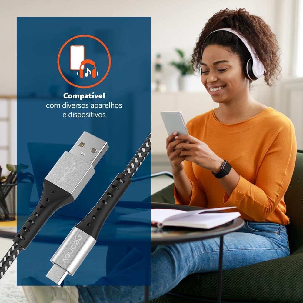 Review Geonav Cabo USB-A para Micro USB: Durabilidade e Velocidade Que Impressionam! 9 61ulQSH0F7L. AC SL1000