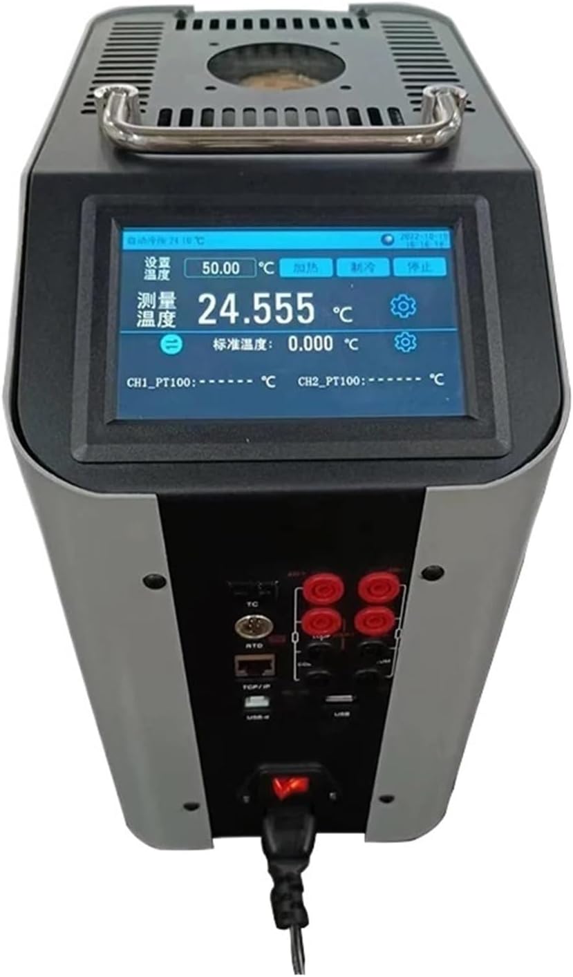 Arionyx 300℃ to 1200℃ Dry Well Thermometer Calibrators Touch-Screen Dry Block Temperature Calibration Furance Bath, N-1200S(-20C-150C 220V AC)