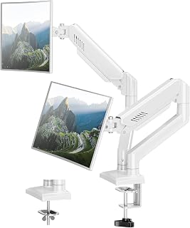 Dual Monitor Desk Mount - Adjustable Monitor Arm for 2 Monitors up to 32 inches/19.8 lbs, Double Monitor Stand VESA Bracke... Price In India