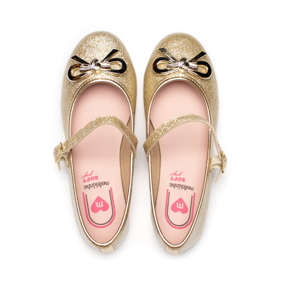 Sapatilha Infantil Molekinha Brilho Dourada – 29 em promoção! Veja a oferta e mais achadinhos de Sapatos Infantis 5 Hoje é o melhor dia para comprar Sapatilha Infantil Molekinha Brilho Dourada – 29 com aquele preço maroto! Promoção! Aproveite a oferta! 5