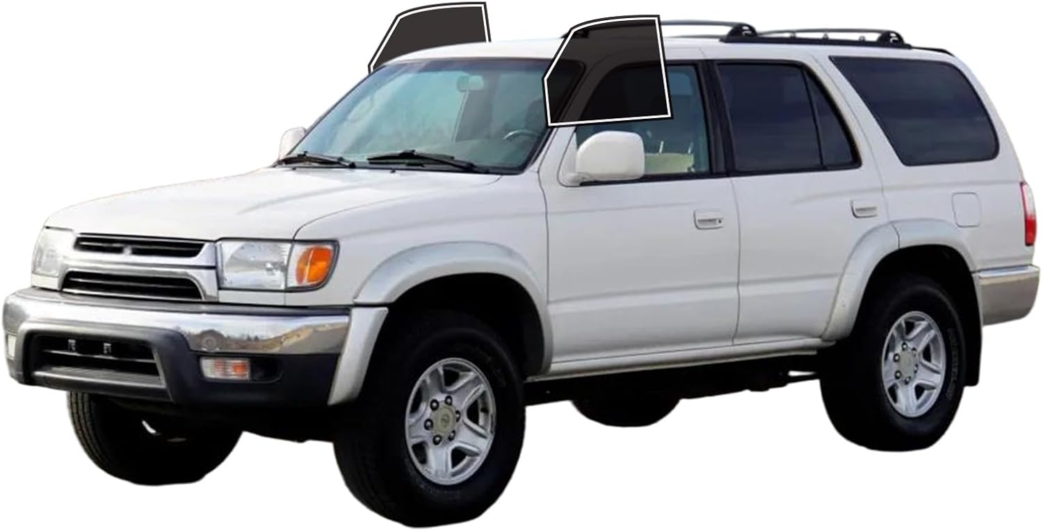 AUTOTEK Precut Window Tint Film for Toyota 4Runner 1996-2002 Front Row Window 10% VLT 2Ply Anti-Shatter, UV Block, Privacy Protection, Easy Install, No Trimming Needed,Heat & Glare Reduction