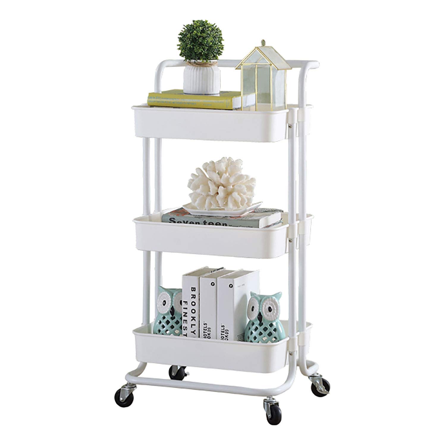 Buy Taylor & Brown® 3 Tier Kitchen Storage Trolleys Removable Storage