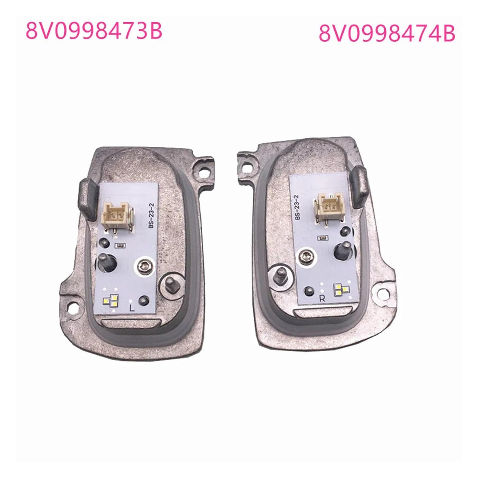 Balasto for faro LED DRL 8V0998473B B011784-A L & R 8V0998474B B011785-A Módulo de Control de luces de circulación diurna for A3 S3 RS3 (Color : 1 pair)
