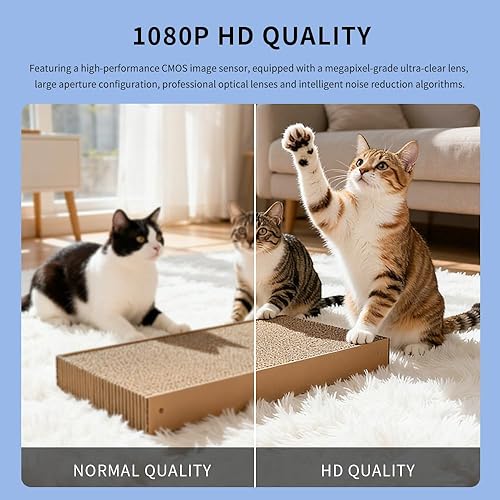 Miniatura 3 de Guardhouse - Mini cámara de seguridad inalámbrica, 1080p HD con batería de 8 horas y no necesita WiFi para grabación, detección de movimiento AI