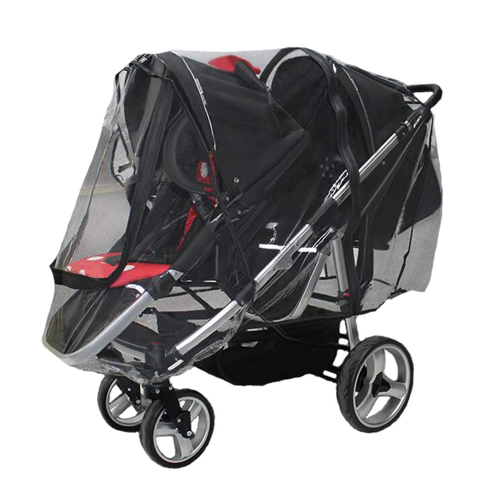 universal double stroller rain cover