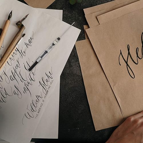 Miniatura 6 de Convertidor de pluma estilográfica, pluma estilográfica, relleno de tinta, punta extraíble, convertidor de resorte, herramienta de escritura