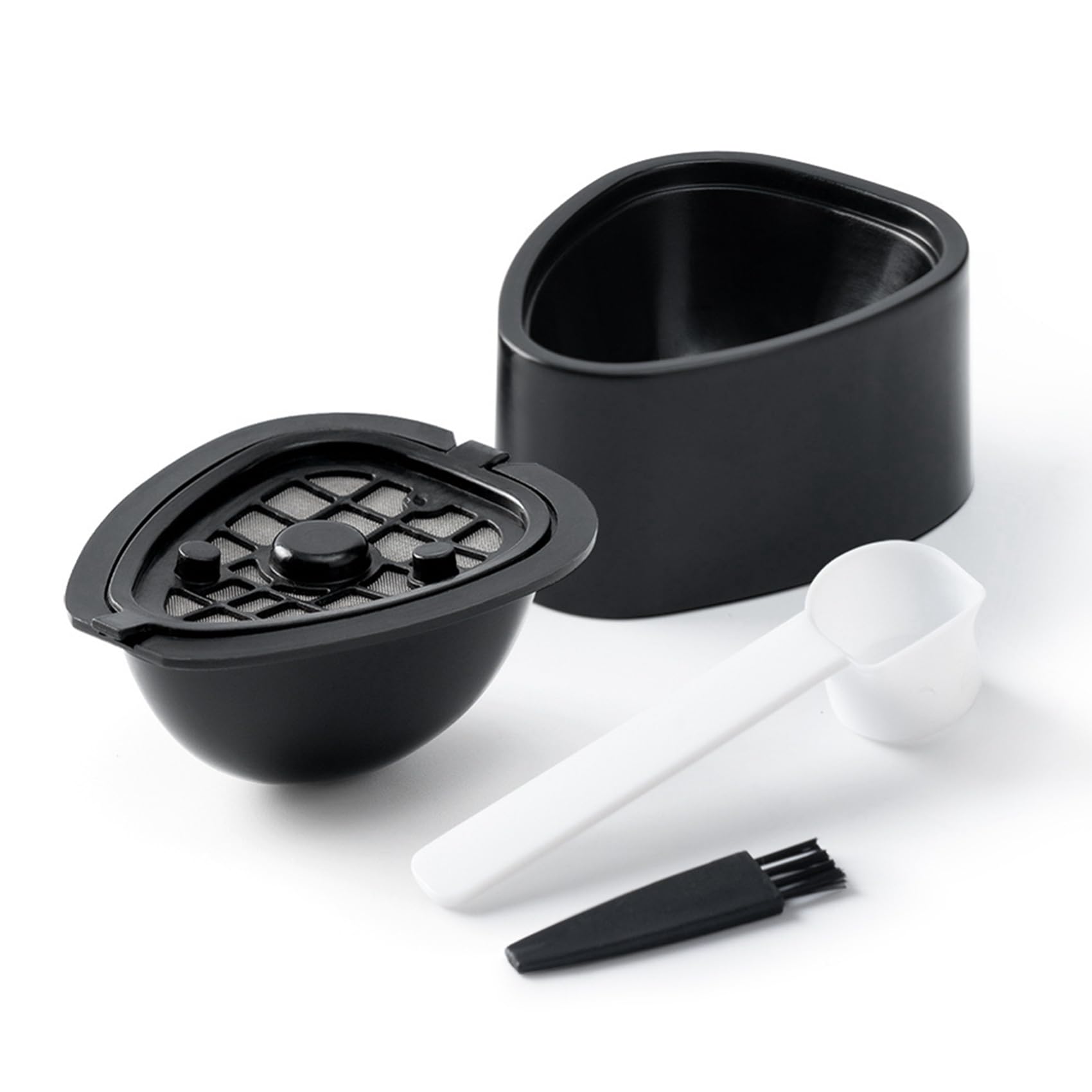 CTRLZS 2In1 Coffee Capsule Pod for 9662.62 Machine Refillable Filter Pod Accessories Coffee Capsule and Tea-A