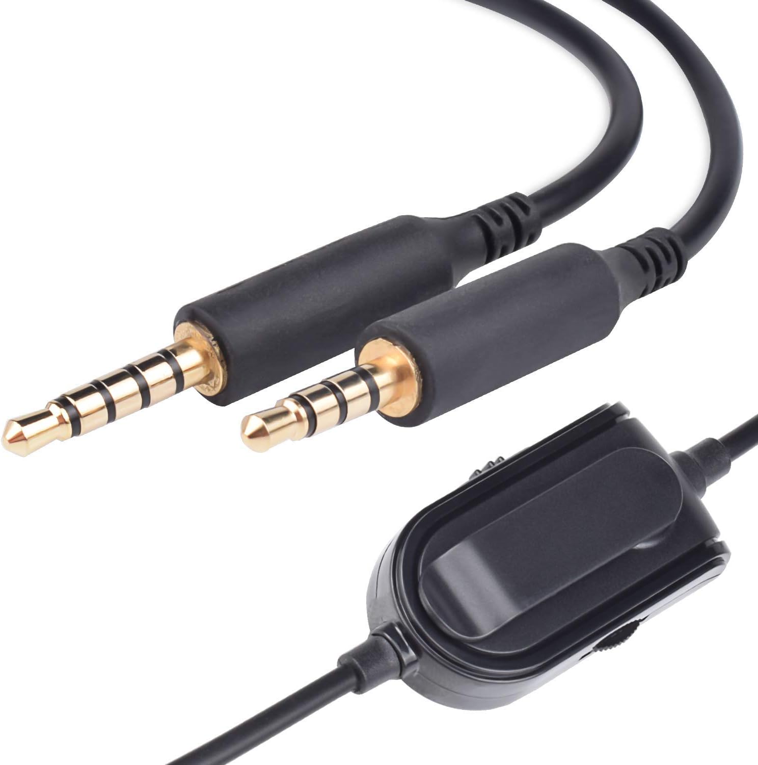 Replacement Astro A10 A40 Audio Chat Cable Cord with Mute Volume Control Works with Astro A10 A40 Gaming Headsets Xbox One PS4 PC Smartphone MixAmp