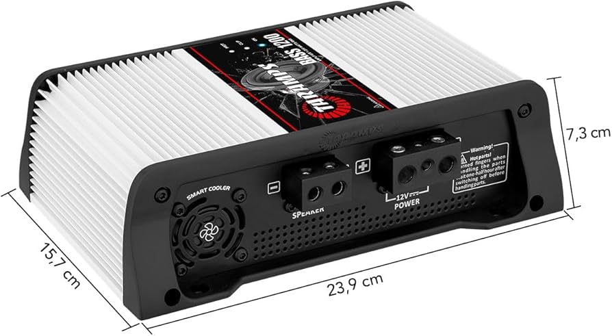 Taramps BASS1200 1チャンネル モノラル アンプ 4Ω1200W