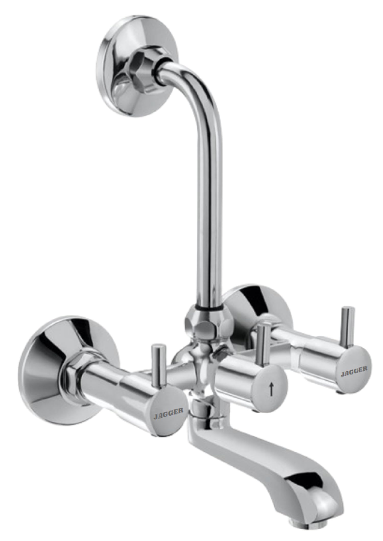 PEFKO PFK063 Pure Brass 2 in 1 Wall Mixer L-Bend Provision for Overhead Shower with Brass Wall Flange & Teflon Tape/Mixer Tap for Bathroom (Mirror Chrome Finish) (Siya) (B0DCYZ25MC) Amazon Price History, Amazon Price Tracker