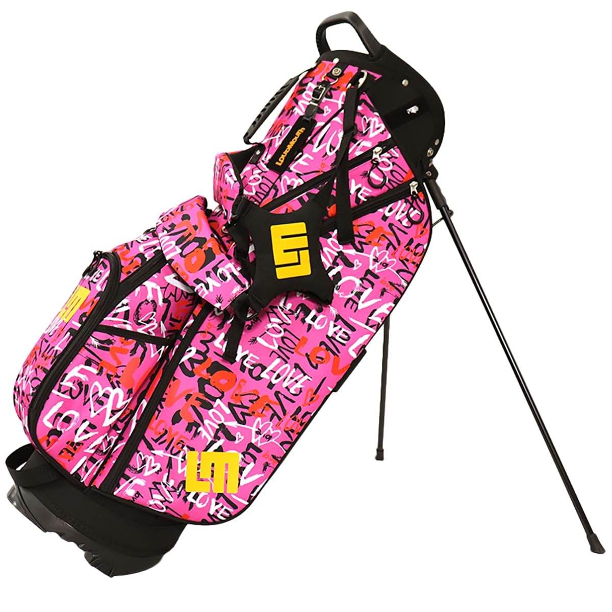 ラウドマウス　LOUDMOUTH　アルファベットスープ　9型　キャディバッグ ラウドマウス LOUDMOUTH アルファベットスープ 9型 キャディバッグ