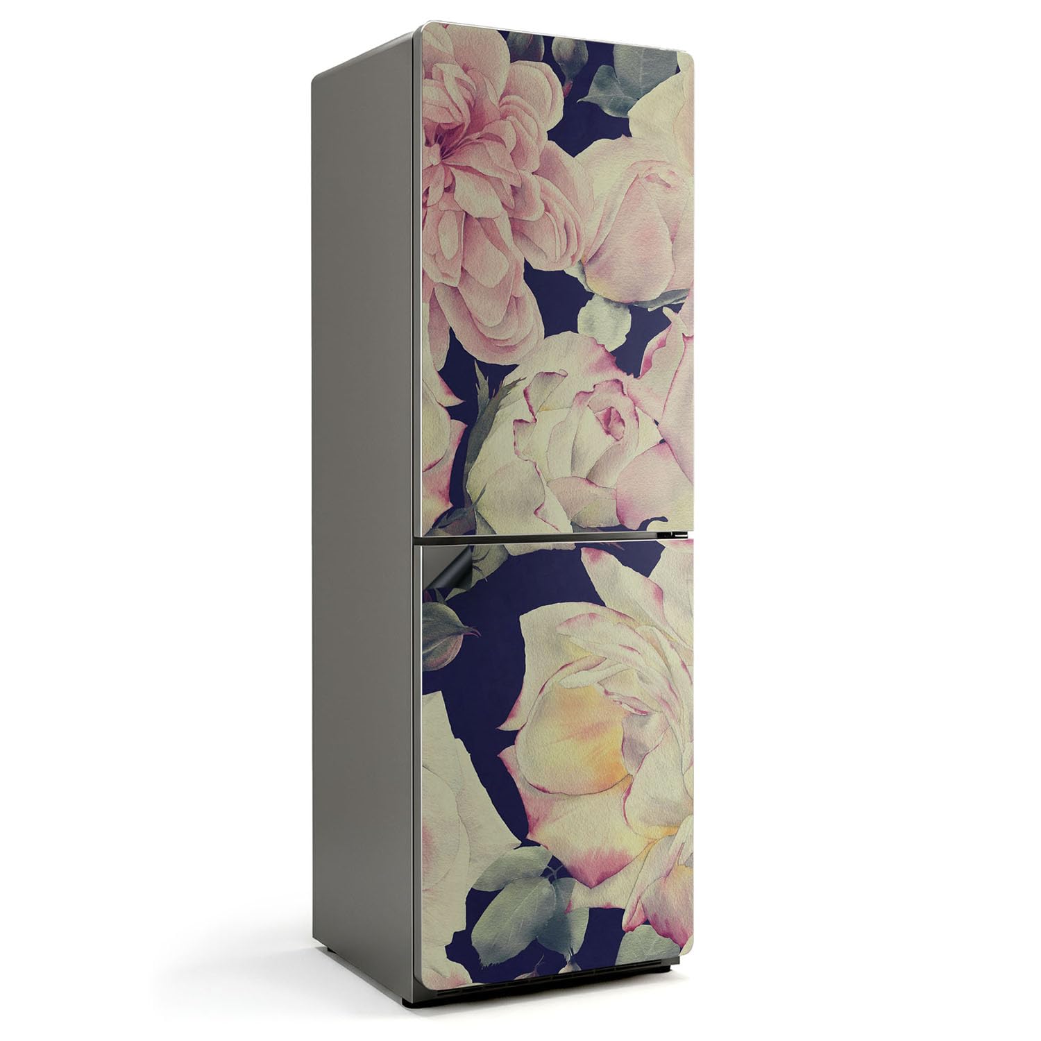 Tapis magnétique durable 60x190 cm finition mate et motif floral