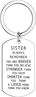 Gifts for Sister Inspirational Keyring Sister Birthday Gift Sister Keychain from Sister Keyring Sister Gifts from Sister Motivational Gifts Presents Sister Inspirational Gifts