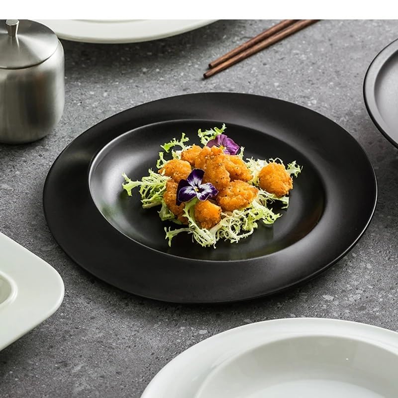 Talerze Deserowe Ceramiczny Talerz Obiadowy Talerz Deserowy Do Restauracji Talerz Makaronowy Talerz Rybny Talerz Przekąsek Talerze Przystawek Talerz Przekąsek，A