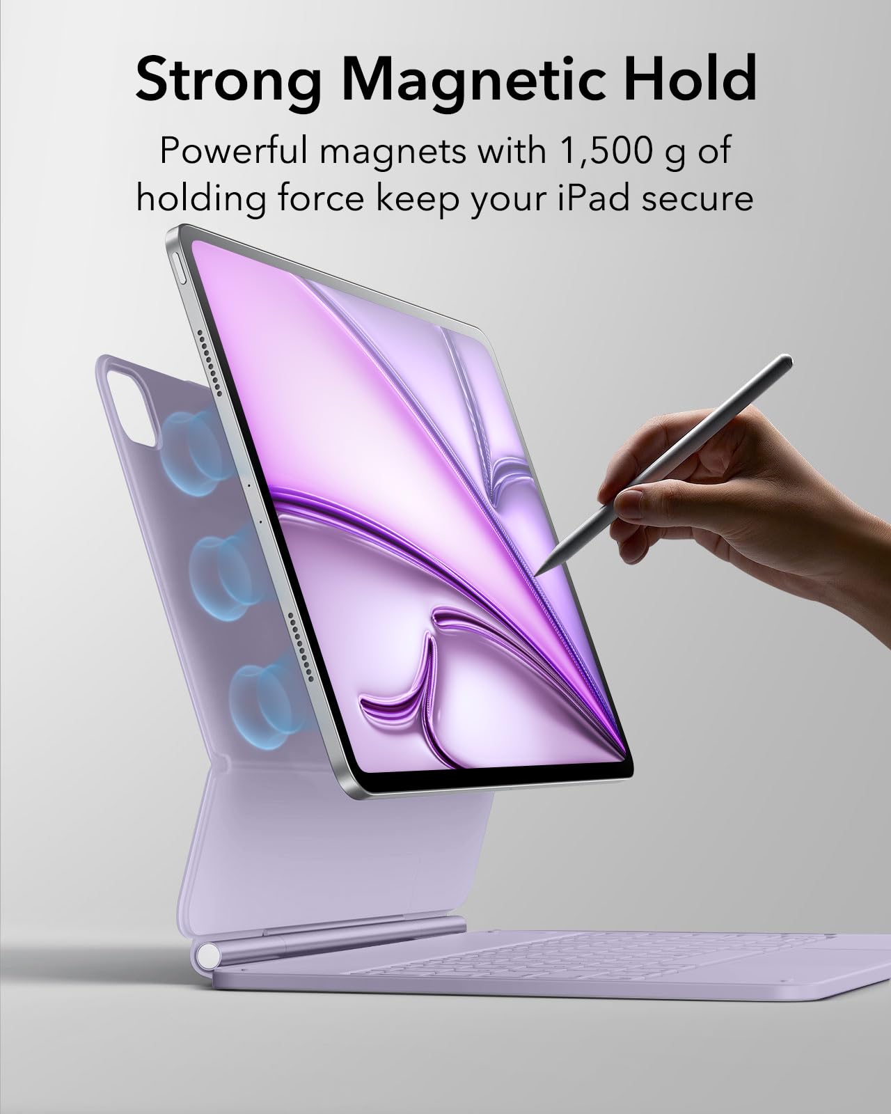 Amazon.co.jp: ESR iPad Air 13インチ ケース キーボード (M3,2025/M2