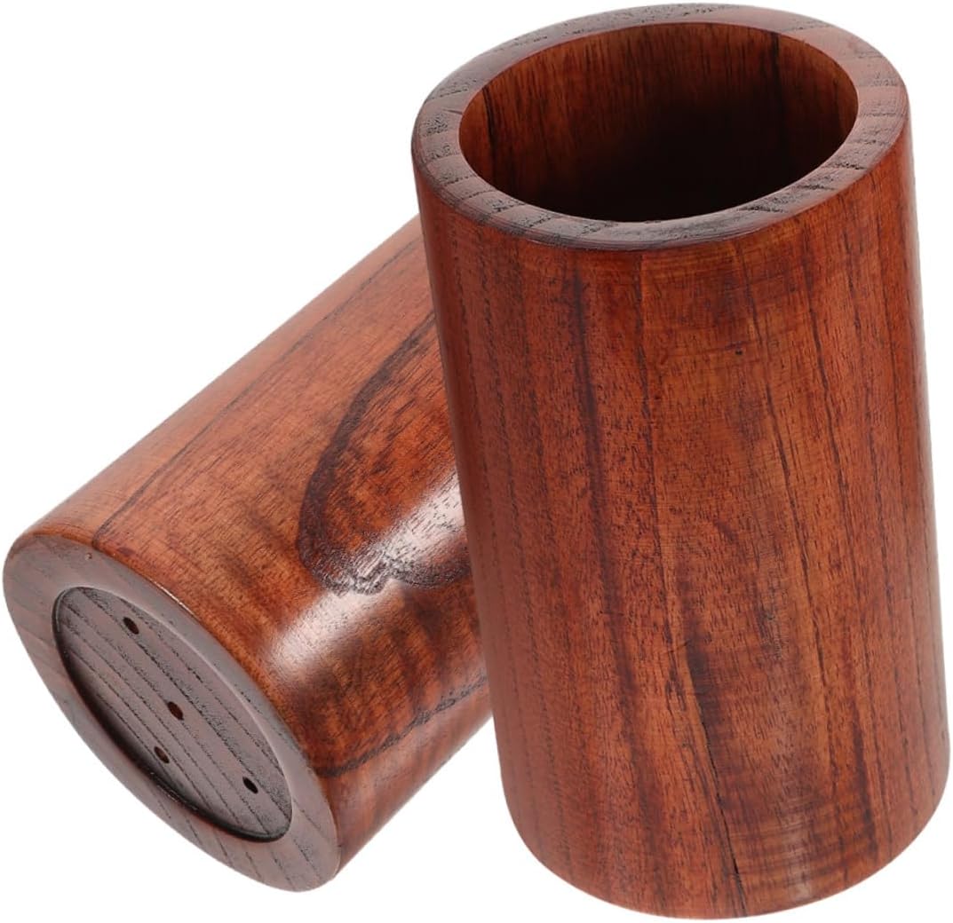 Mobestech 2pcs Wooden Utensil Holder Natural Jujube Kitchen Organizer for Spoons and Chopsticks Stylish Cutlery Storage for Countertops