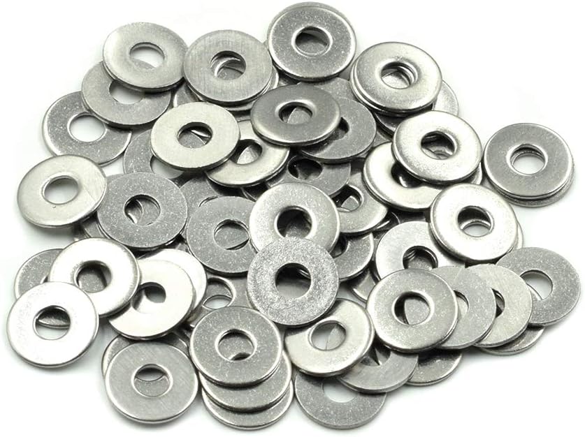 TUOREN M2.5 Stainless Steel Flat Washers 200Pcs