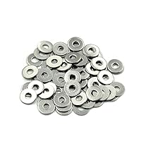 Vista 3 de Arandelas planas de acero inoxidable M2 200 piezas