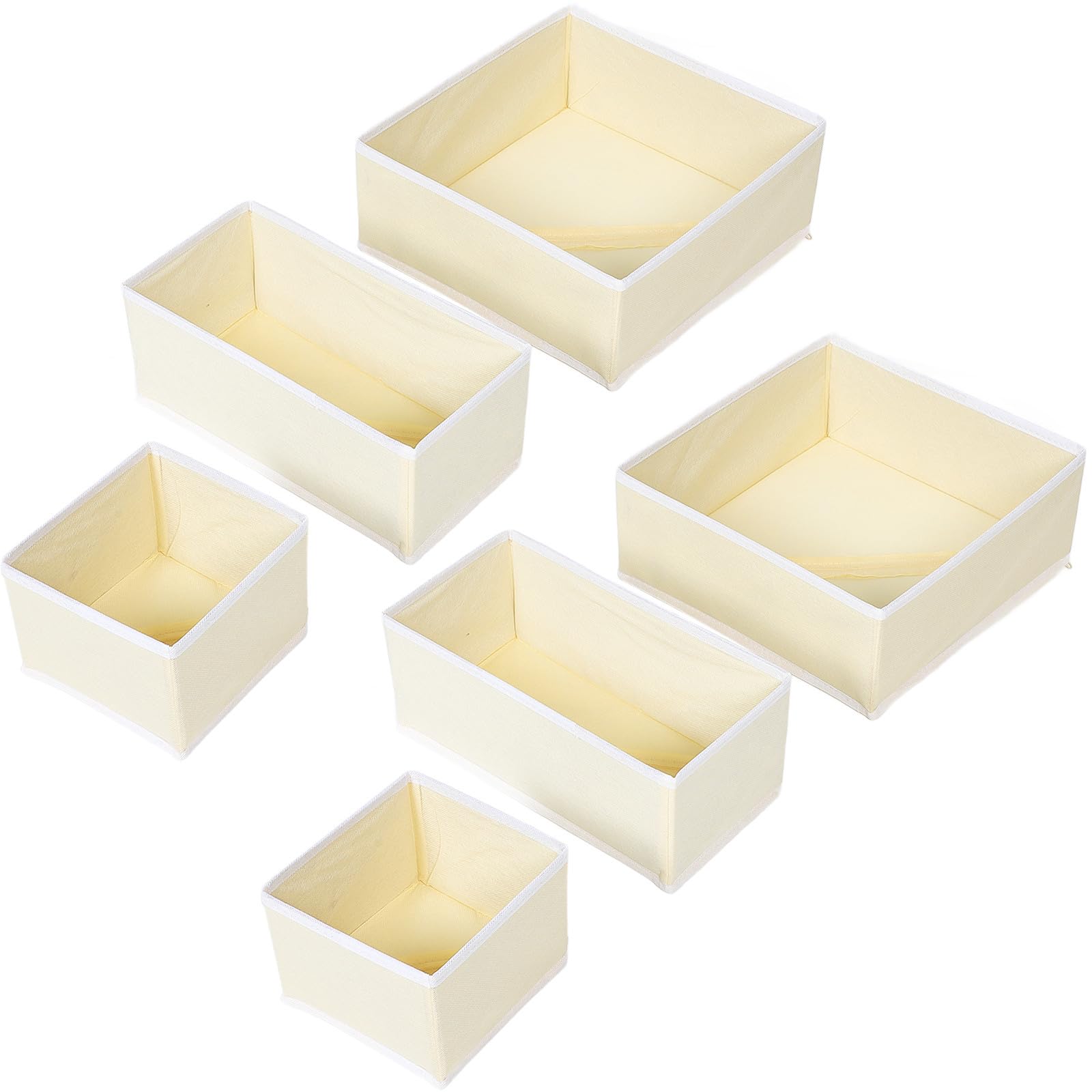 SEWACC 12 Piezas Caja Organizadora de Ropa Interior para Cajón, Plegable