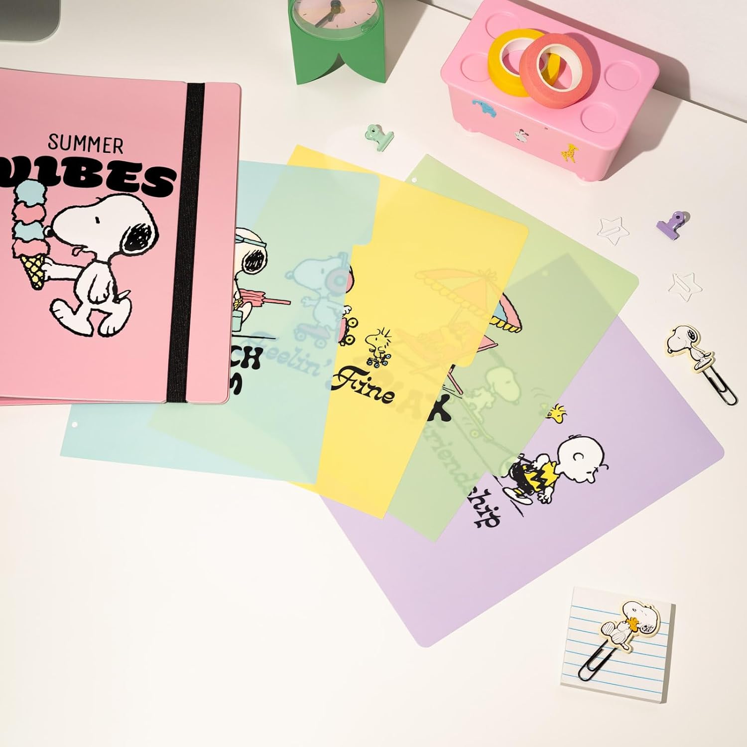 Grupo Erik Peanuts Snoopy 4 Ring Binder A4 - Stationery Gifts, Merchandise image 5