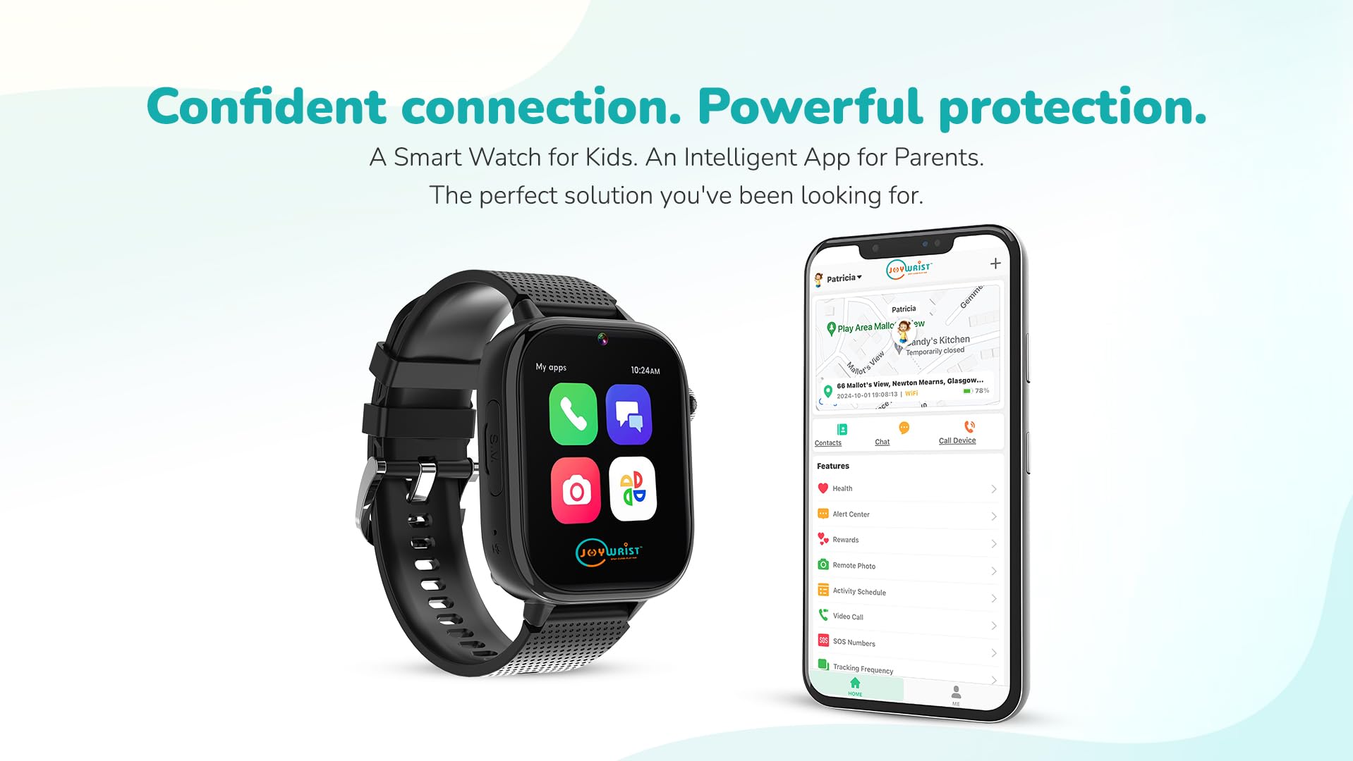 Reloj inteligente 4G para niños, teléfono inteligente para niños, videollamadas, mensajes de texto, modo escolar, función SOS, ubicación GPS en tiempo real, cámara, pantalla táctil, podómetro,