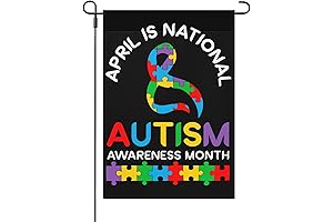 Celebrate Autism Awareness Month with This Vibrant and Informative Garden Flag