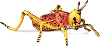 Hansa Locust Grasshopper Plush Soft Toy Insect, 10-inch Width, Multicolor