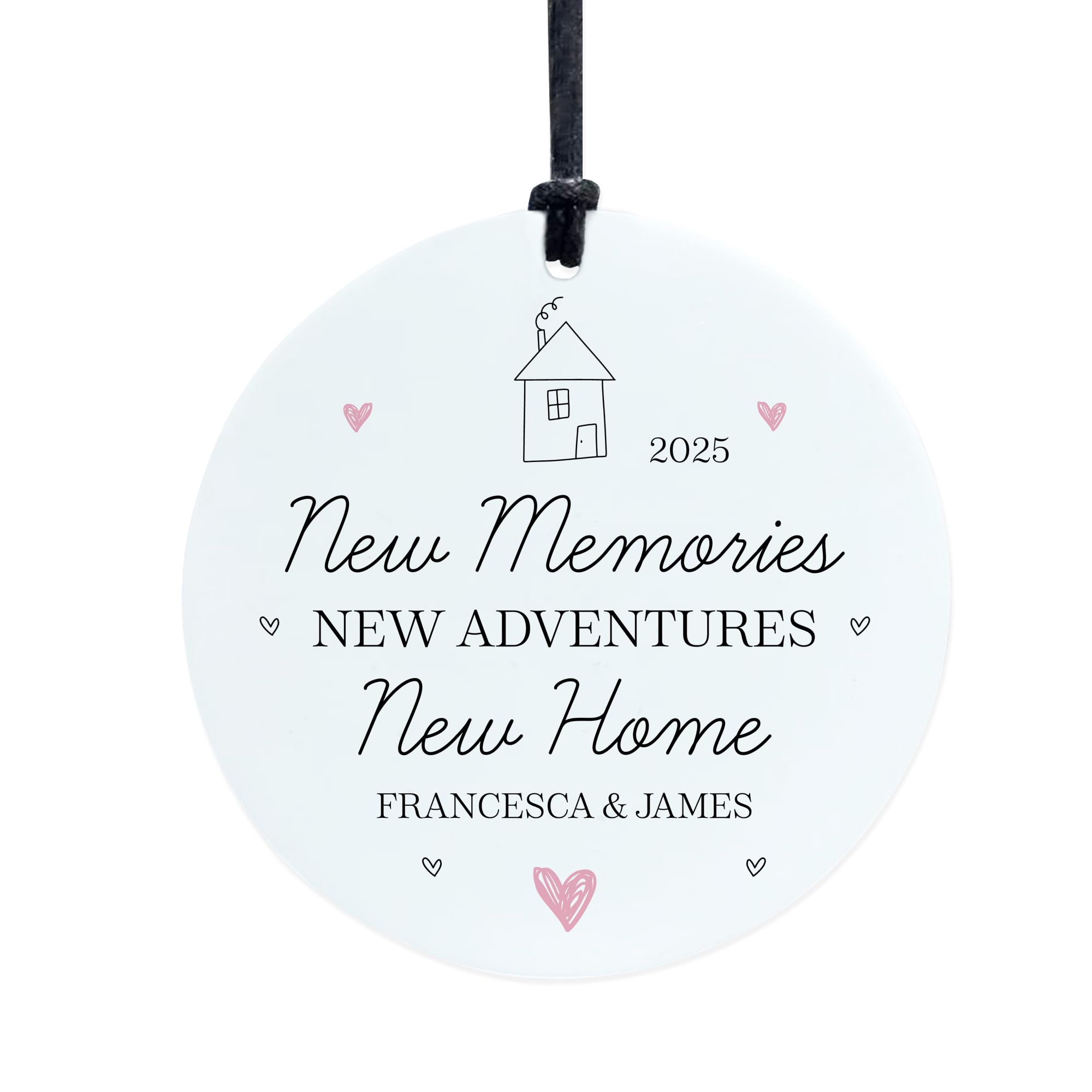 Red Ocean Congratulations New Home Gift Personalised Plaque New Memories Home Present For Couple Housewarming Gifts 1st Plaque For Him Her