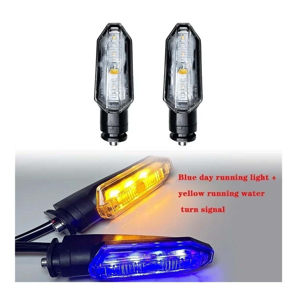 intermitentes led Para Motocicleta, Lámpara De Agua Corriente