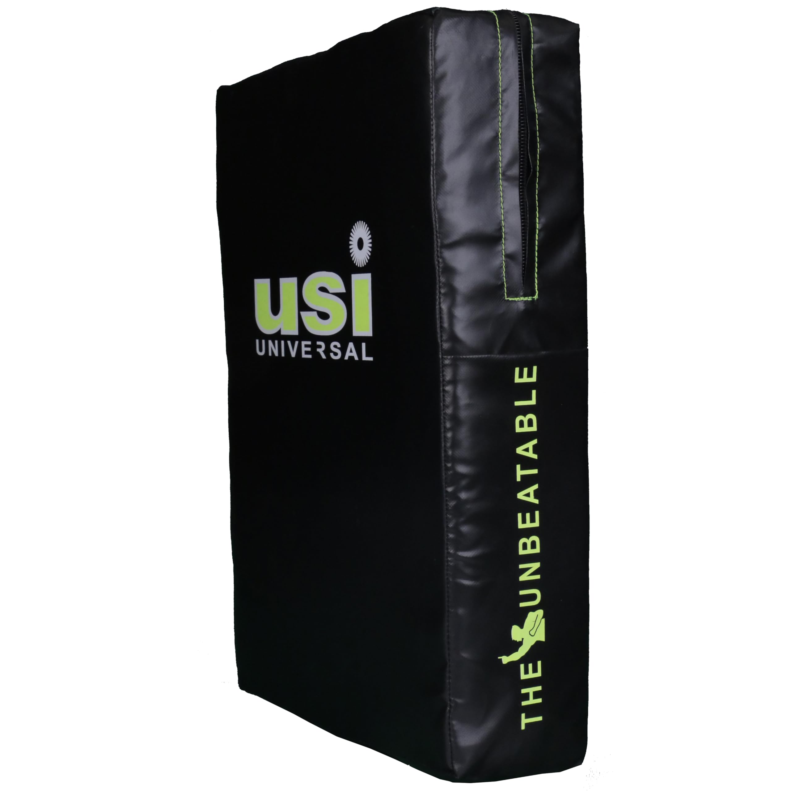 USI Universal Flat Kick Pad Hit Shield MMA Training Kicking Target Karate Punch Pad/Focus Pad, Large 1