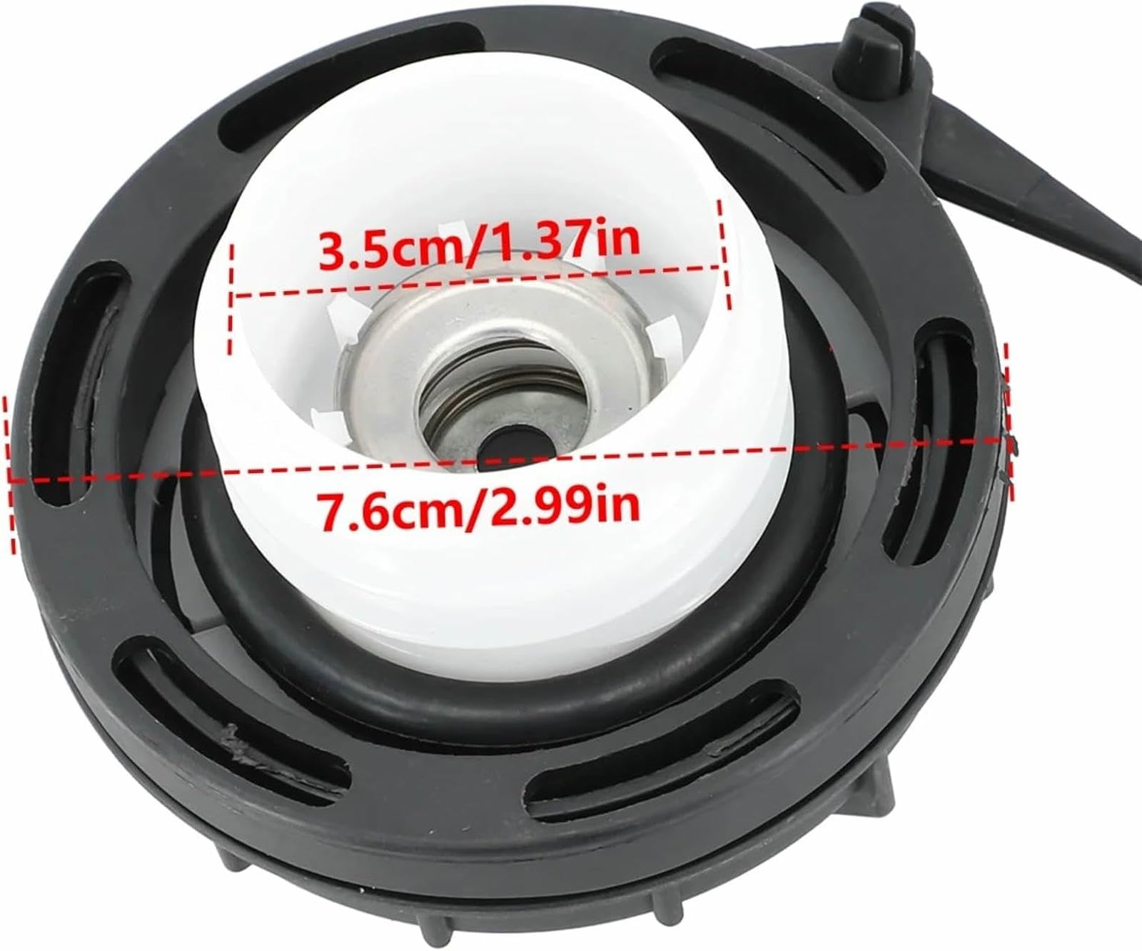 Tappo Del Serbatoio, Tappo Del Carburante Per Hyundai Per Accent 1999-2017 Per Amica 2001-2007 Per Elantra 2000-2020, 1 Pezzo, Tappo Del Serbatoio Dell'Auto, Coperchio Del Serbatoio 3101025300