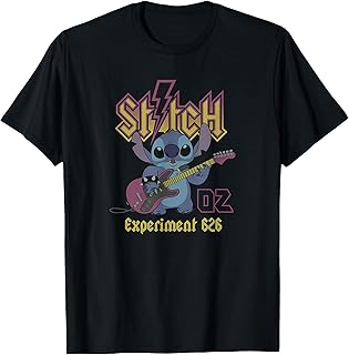 Disney Lilo & Stitch Rock Concert Experiment 626 Band T-Shirt