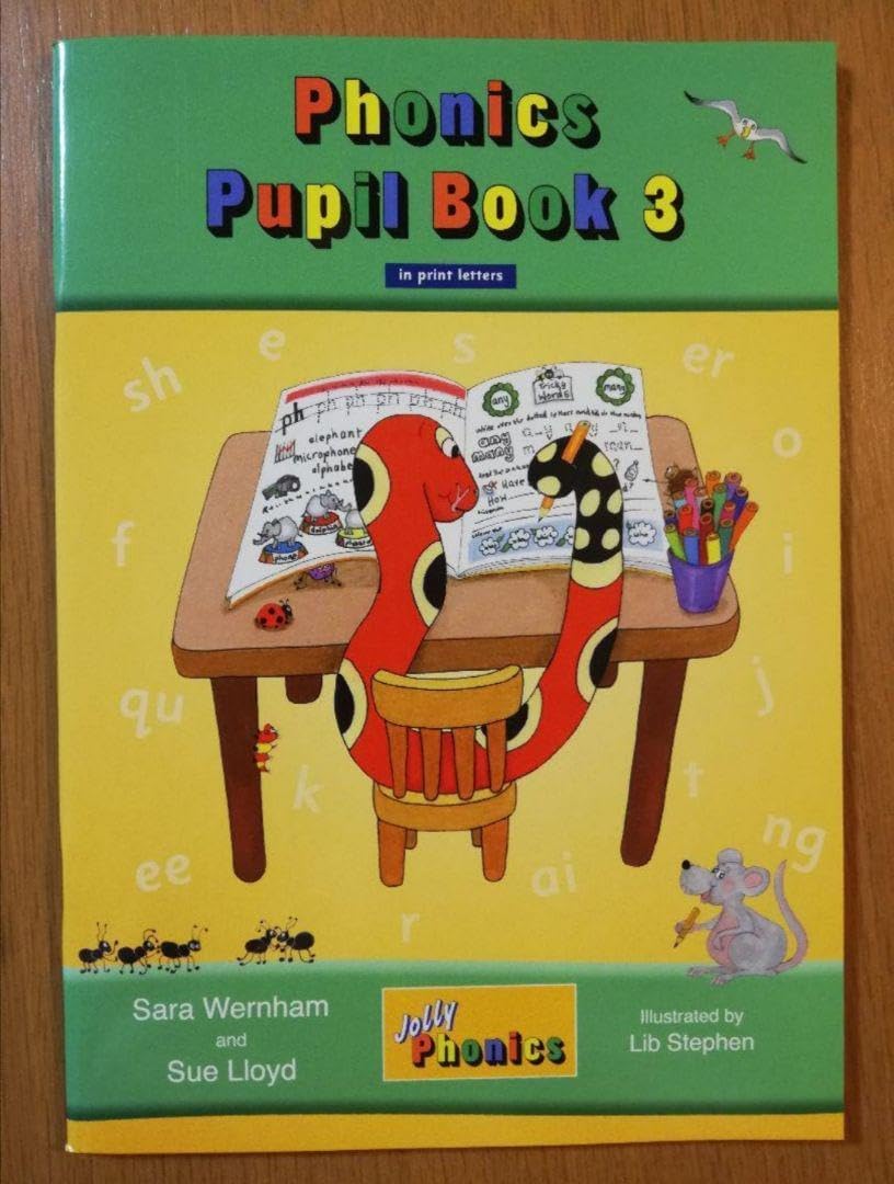 ジョリーフォニックス Pupilbook 3 本物