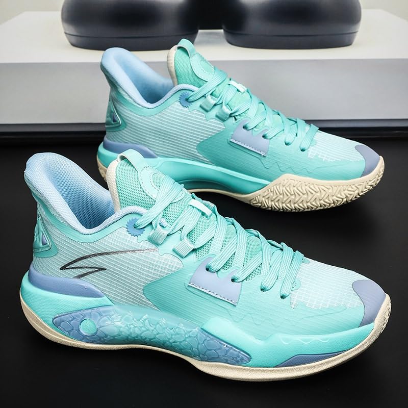 Botas de baloncesto caña alta para hombre que evitan resbalones al entrenar 5