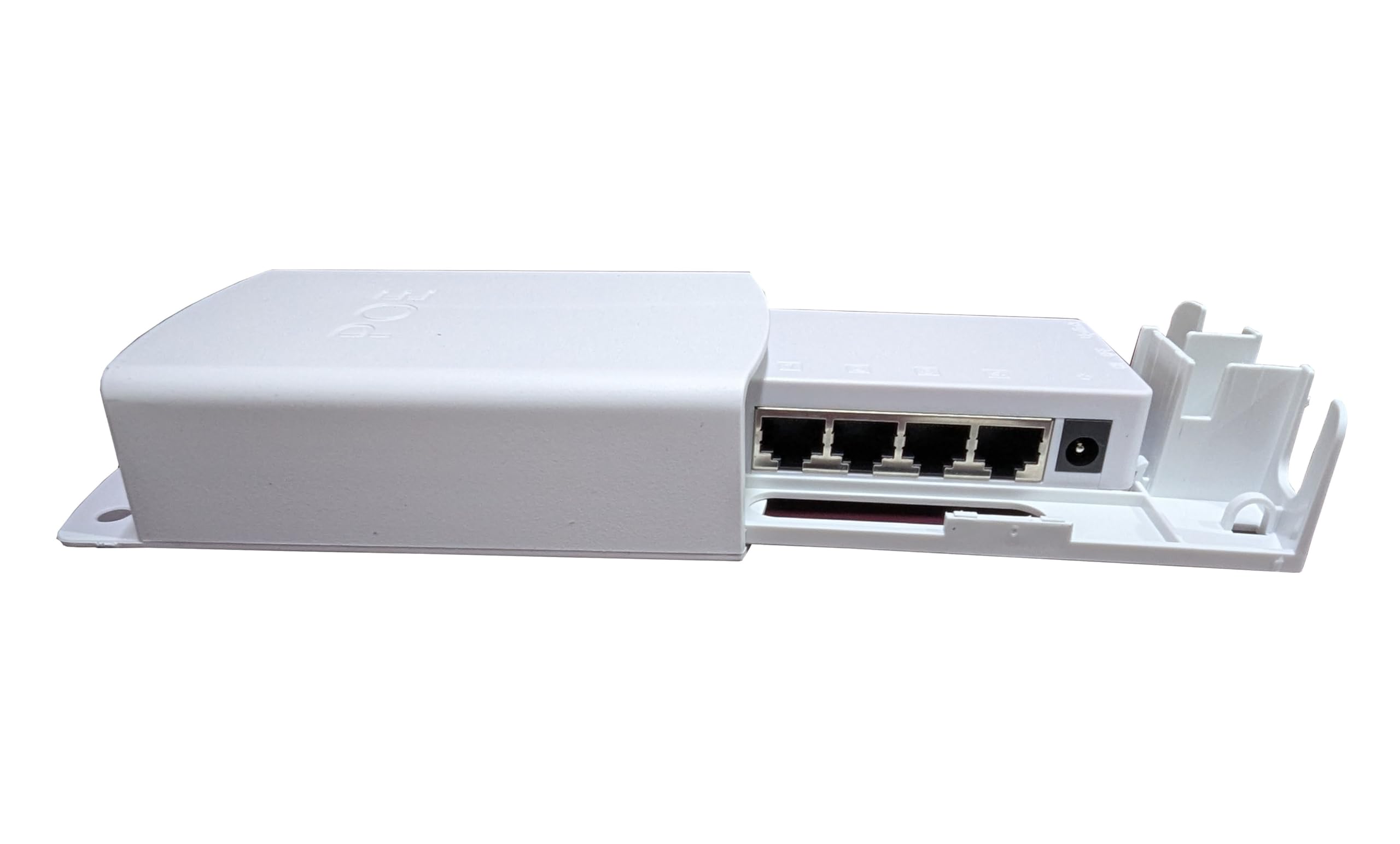 Hanutech Outdoor 10/100Mbps PoE Extender 1 in 4 Out, 802.3af/at 5 Port PoE Repeater 30W IP66 Waterproof, Vlan, Extend Additional 100m(328ft) of Power and Data Transmission, Wall Mount Plug and Play-image-15