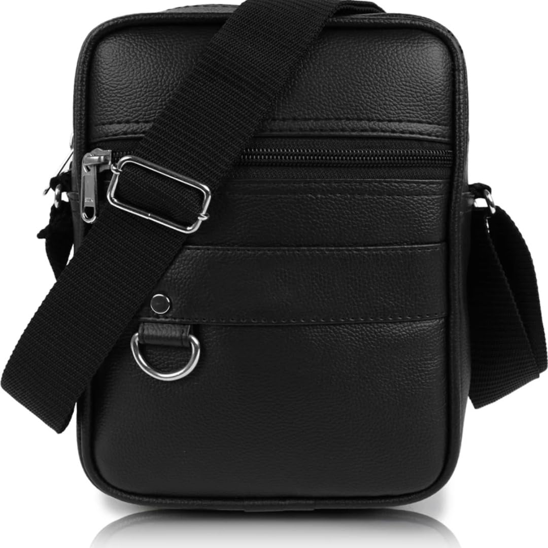 zipcraze Men Mini Sling Bag Stylish Cross Body Sling bag for Office, Cash, Business Collection, Travelling-picture-11