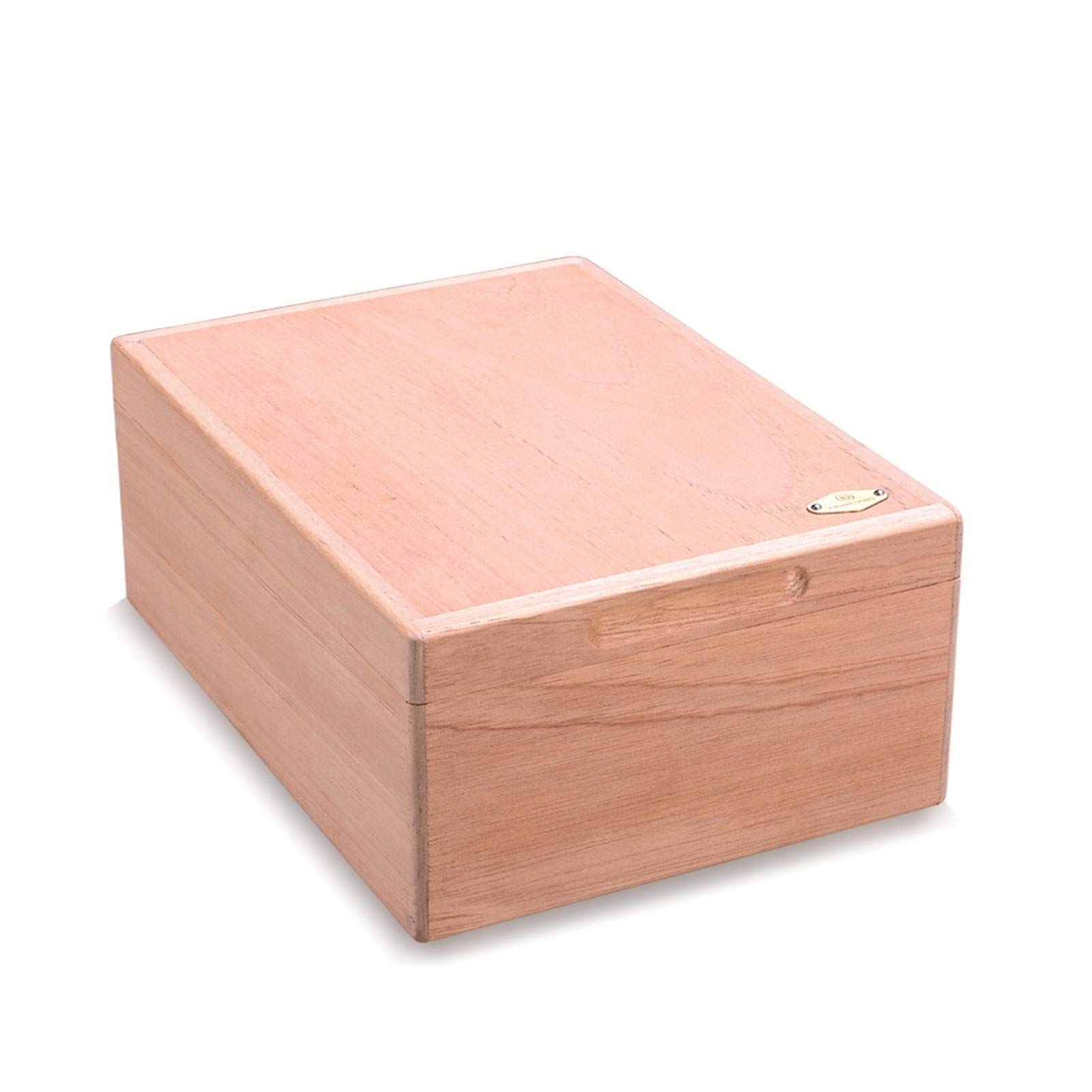 QHYTL Humidor-cigar box Solid Wood Cigar Box Moisturizing Cigar Box Cigar Constant Humidity Humidification Box Spain Cedar Wood No Paint No Glue Cigar Cabinet