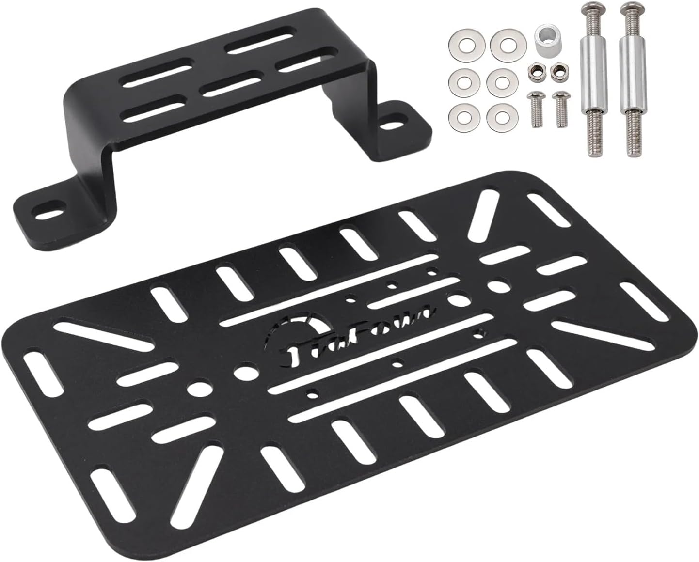 Replacement Motorcycle Luggage Rack Side Saddle Bag Mount Bracket Black for Cfmoto 450Mt 2024-2025 Left Or Right(Left)