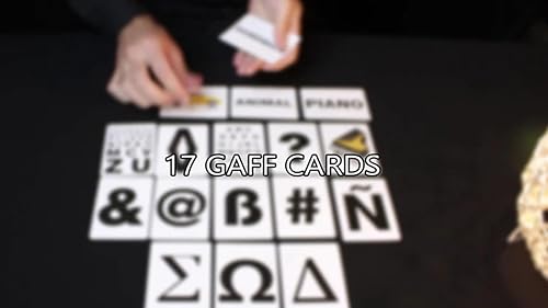 Miniatura 2 de MJM Cartas de juego rojas de letras especiales de bicicleta (más 10 efectos en línea)