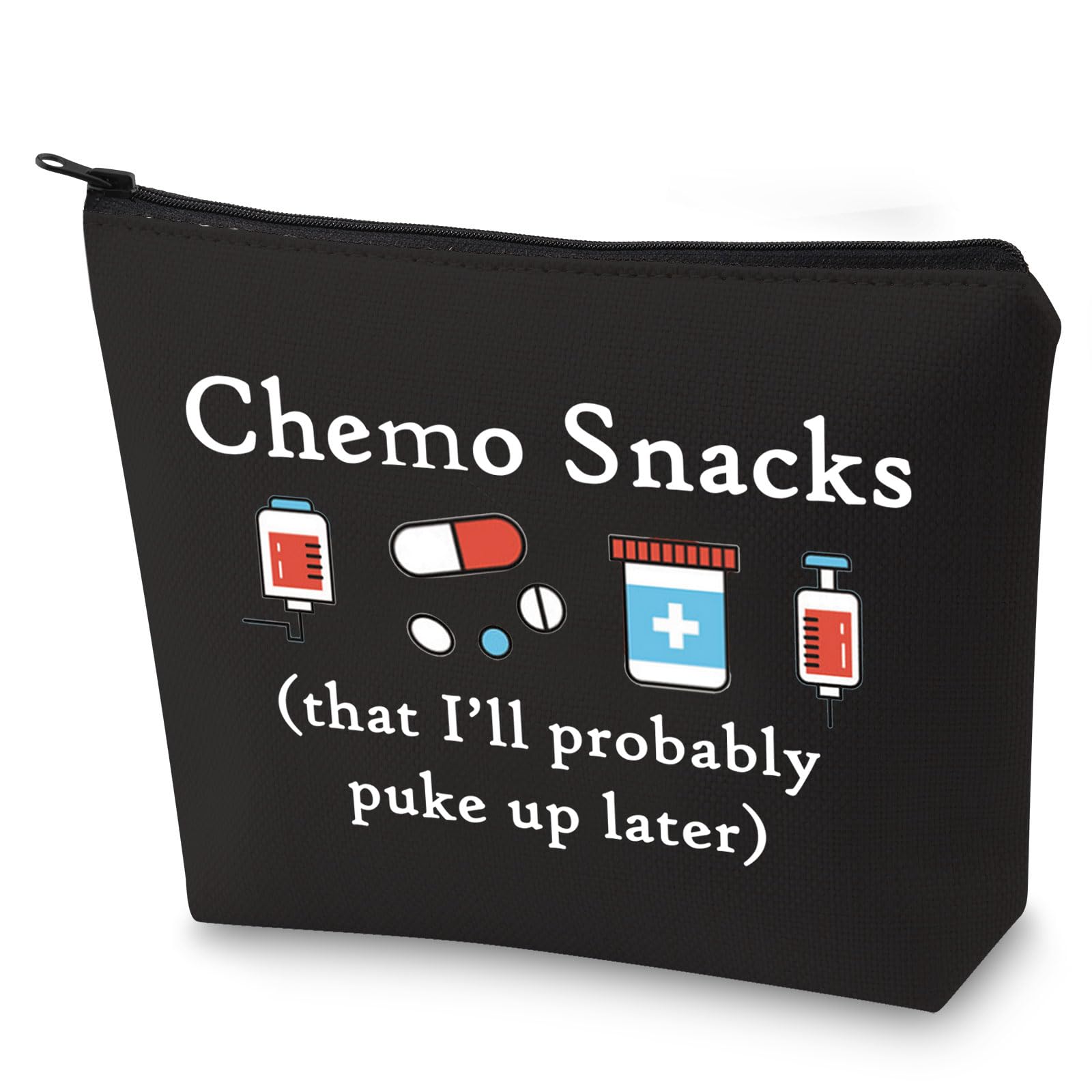 G2TUP Funny Chemo Snacks Chemo Bag Chemo Care Package For Women Warriors (Chemo Snacks)