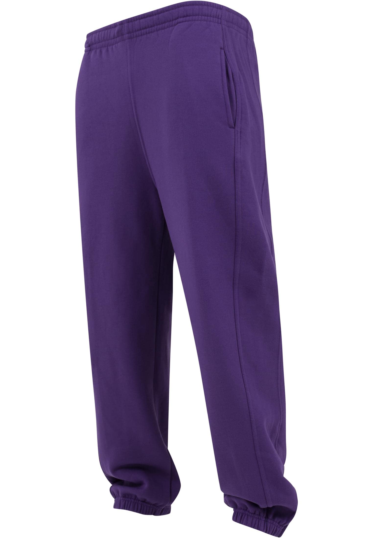 Urban Classics Pantalones de Gimnasia Hombre Pantalones de Deporte Negro Suelto — view 45