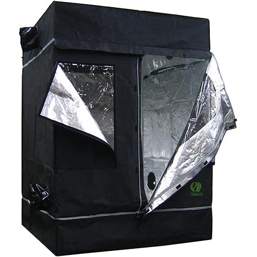 145 Horticultural Grow Room - Portable Grow Environment for Indoor Crops, 4'9" x 4'9" x 6'7"