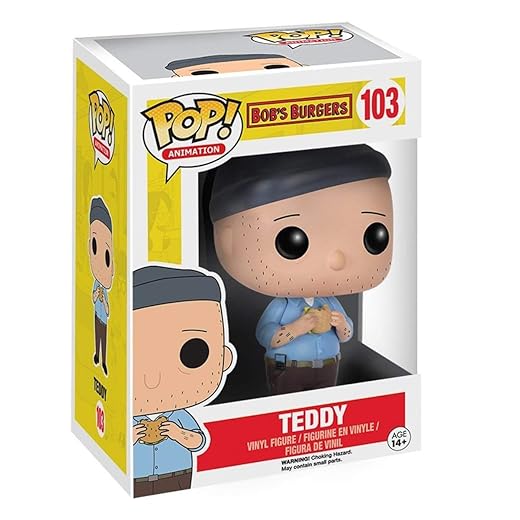 Funko Pop Animation: Bob’s Burgers - Teddy Action Figure