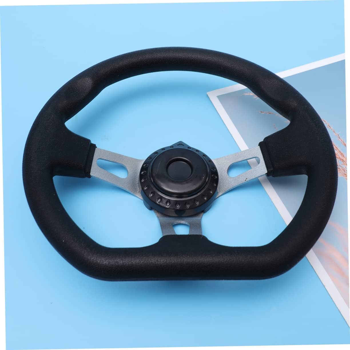 270mm PU D-shaped Steering Wheel for Go Kart Utv Cars