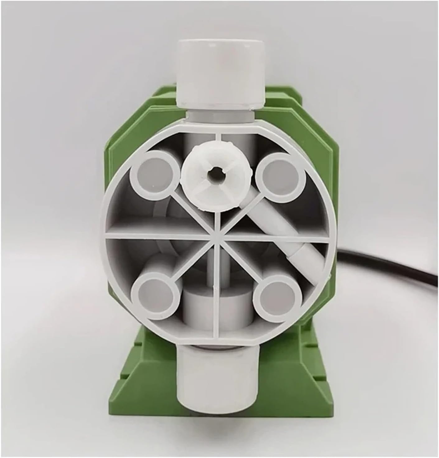 Acid and Alkali Dosing Pump, 220V Acid Chlorine Chemical Dosing Pumps, Electromagnetic Diaphragm Metering Pump(1.08L 8.2BAR)