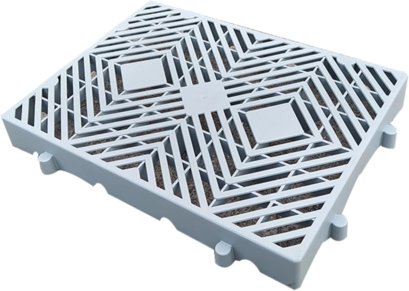 Lightweight Floor pallets Plastic Pallet, Mesh Breathable Storage Pallet for Warehouse, Convenience Store, Outdoor, Easy Stacking Grille Ventilation pallets