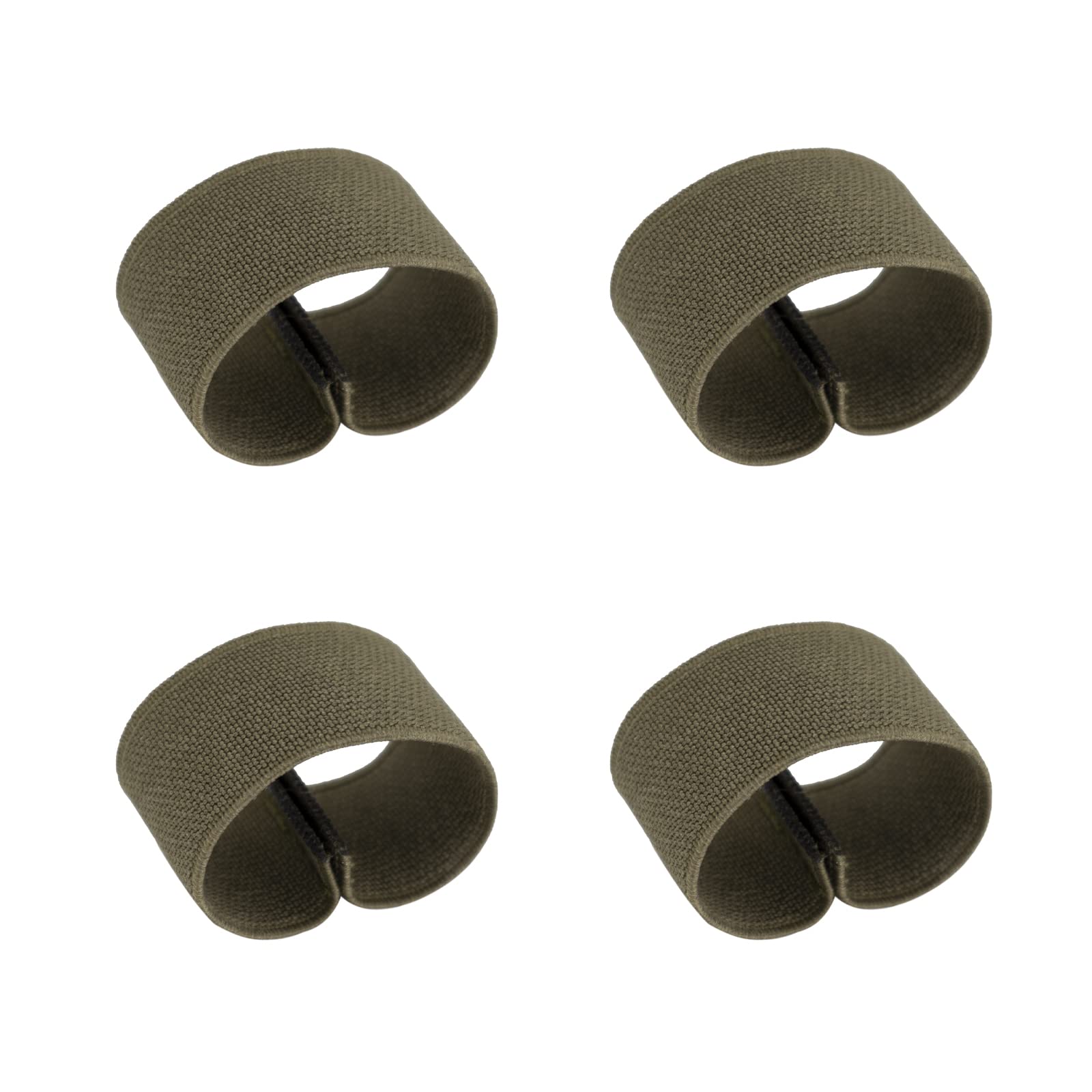 TACNEX Elastic Belt Keeper Strap Keepers Organizers Web Belt Stays Loop Backpack Strap Holder Retainer Band for 1.75" -2" Wide Belts/Straps